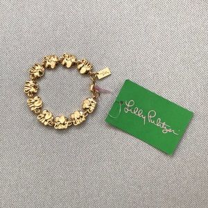 Lilly Pulitzer lucky elephant bracelet NWT